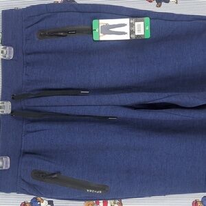 Spyder Active New with Tags flexible reflective tapered leg navy XL jogger pant